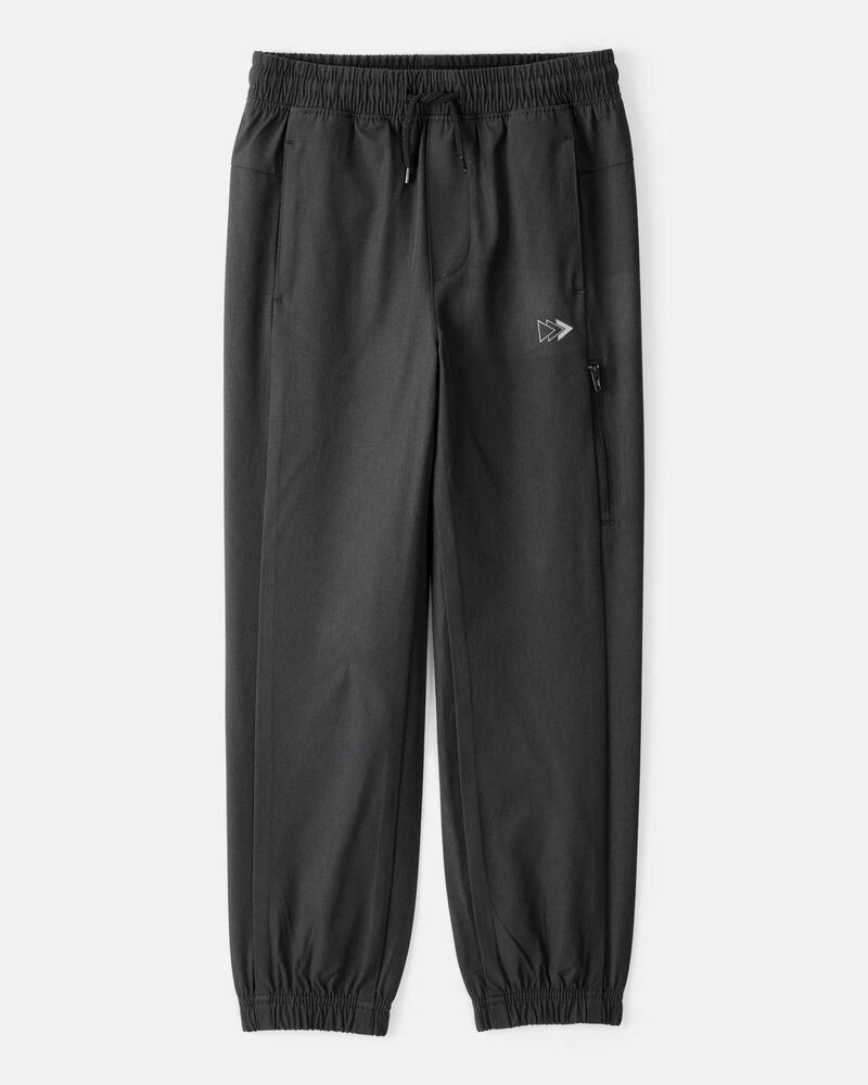 Boys Active Woven Jogger - Black, image 1 of 4 slides