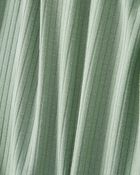 Baby Solid PurelySoft Footie 1-Piece Pajamas - Green, image 2 of 4 slides