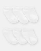 Baby 6-Pack No-Show Socks, image 2 of 3 slides