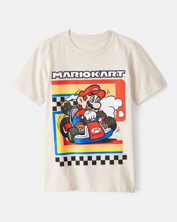 Kid Mario Kart ™ Short-Sleeve Graphic Tee - Cream, 