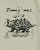 Kid Turtle Short-Sleeve Graphic Tee - Grey, image 2 of 3 slides