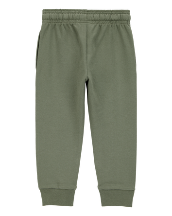 Baby Pull-On Drawstring Joggers - Green, 