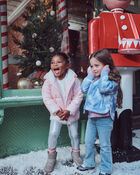 Kid Metallic Leggings, image 4 of 5 slides