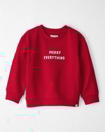 Toddler Merry Everything Pullover Made with Organic Cotton, 
