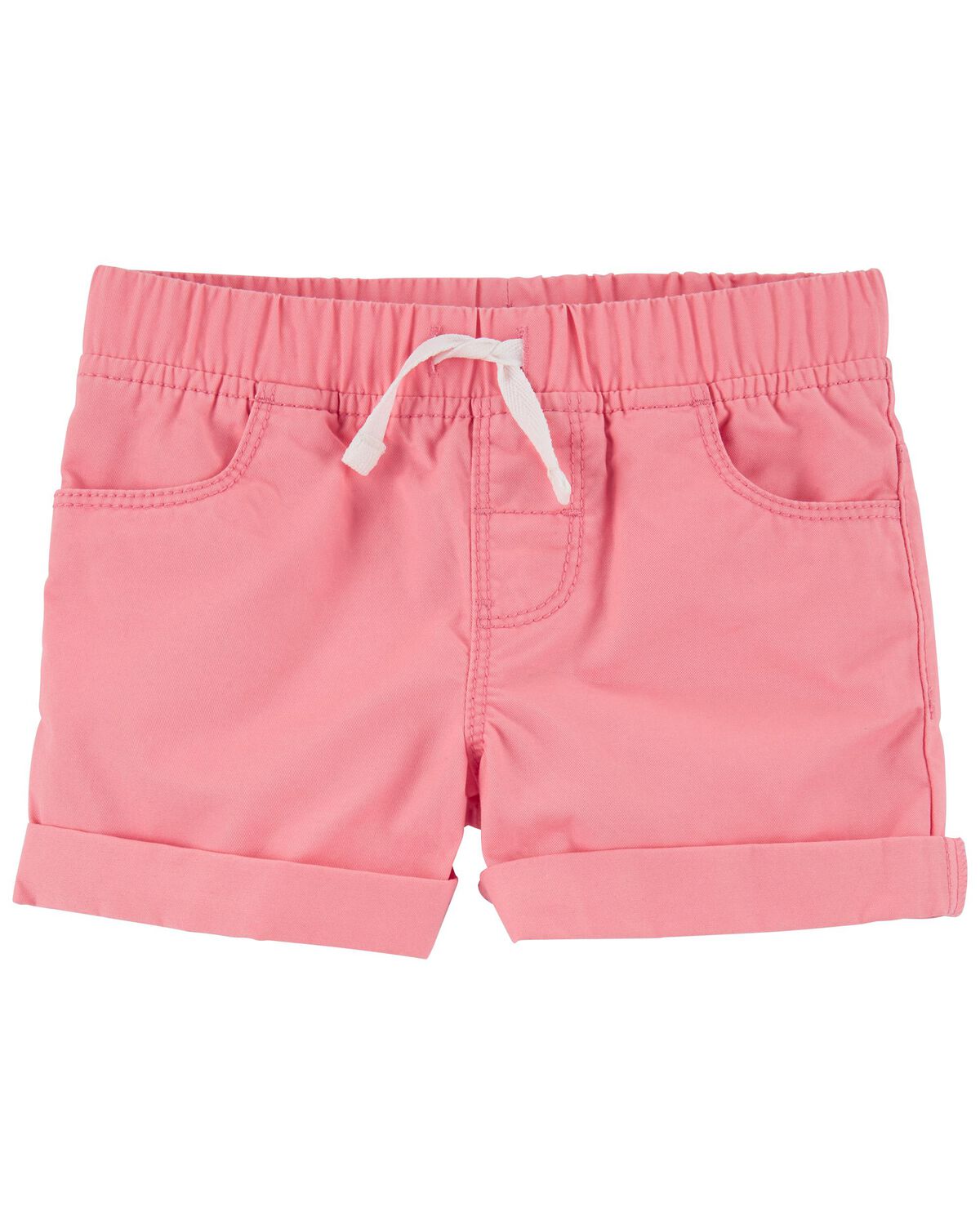 Pink Toddler PullOn Shorts