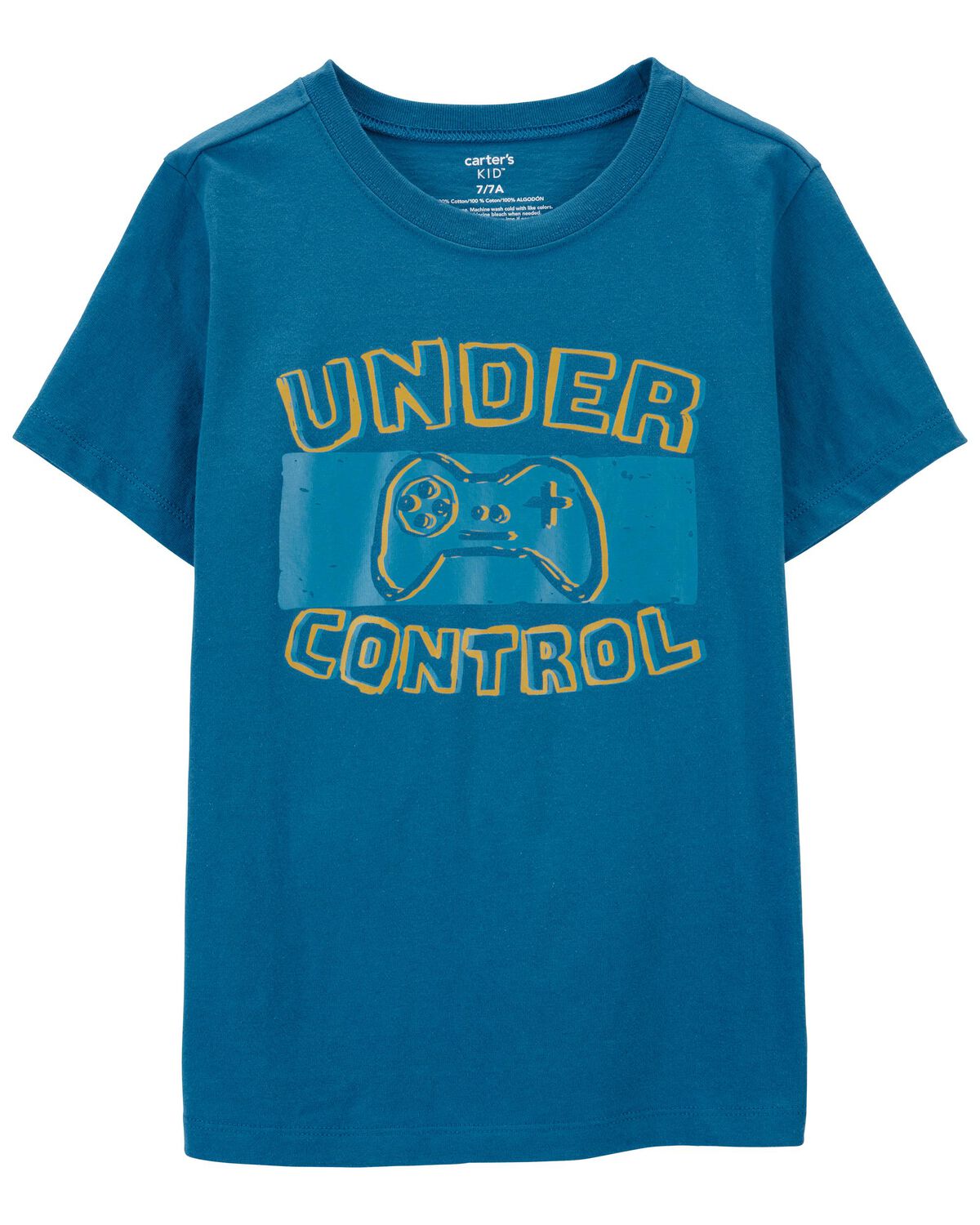 Blue Kid Under Control Video Game Graphic Tee | carters.com