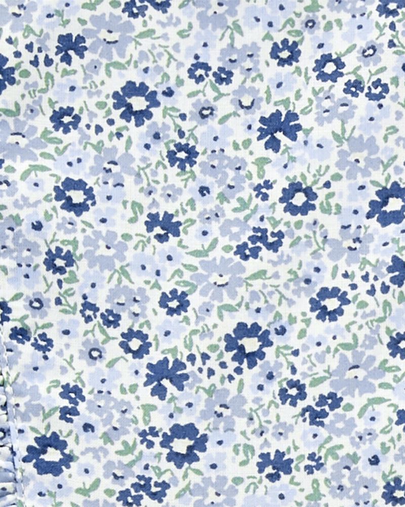 Baby Floral Print Dress and Headwrap Set, image 3 of 4 slides