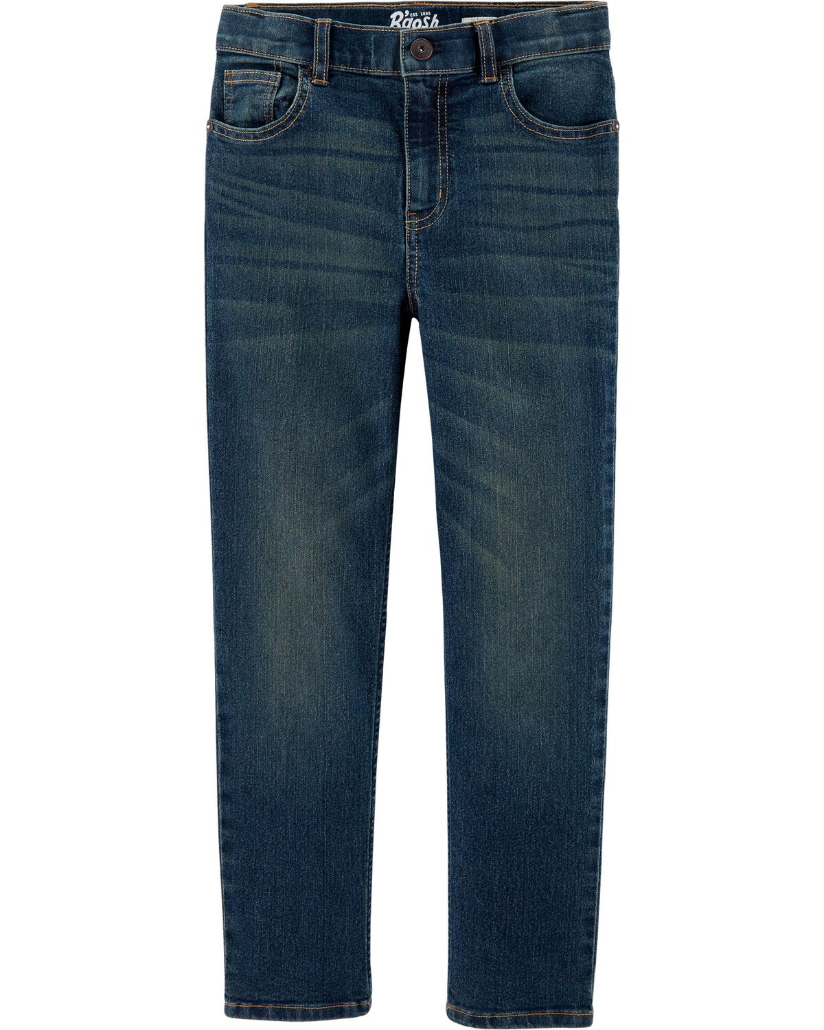 Authentic Tinted Kid Straight Leg Tinted Wash Jeans | carters.com