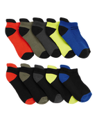 Kid 10-Pack No-Show Socks, image 1 of 2 slides