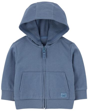 Baby Zip-Up French Terry Hoodie, 