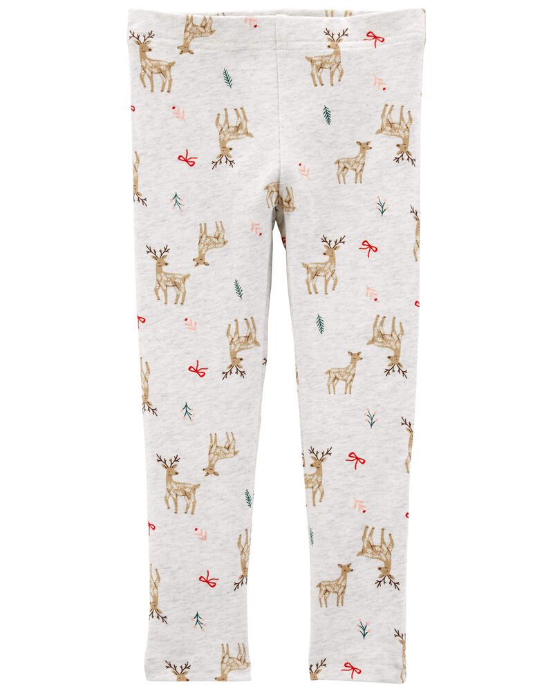 Toddler Reindeer Leggings, image 1 of 4 slides