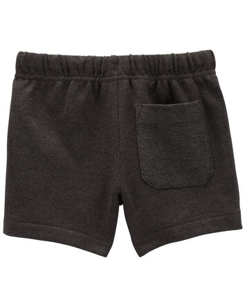 Toddler Pull-On Reverse Pockets French Terry Shorts, 