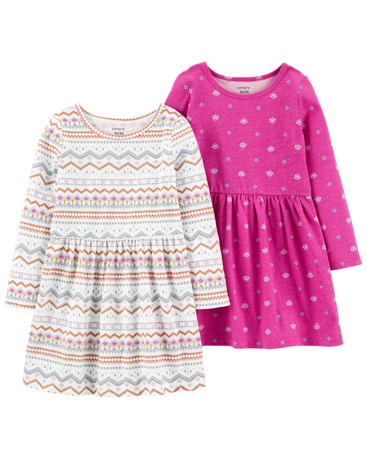 Multi Toddler 2Pack Jersey Dresses