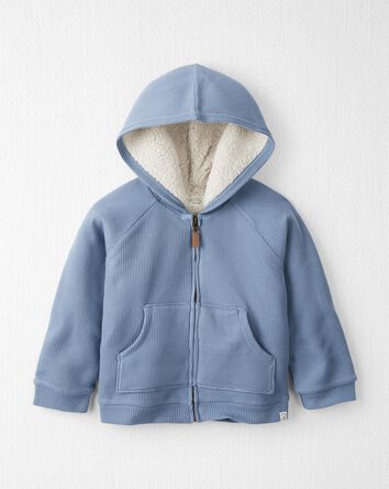 Toddler 
Sherpa Lined Jacket Made with Organic Cotton
, 