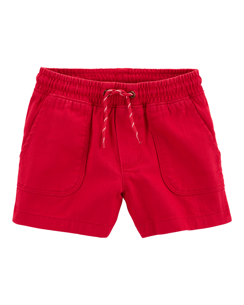 Toddler 2-Piece 4th of July American Flag Tank & Pull-On Shorts Set - Grey/Red, image 4 of 8 slides