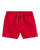 Toddler 2-Piece 4th of July American Flag Tank & Pull-On Shorts Set - Grey/Red, image 4 of 8 slides