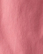 Kid Twill Wide Leg Pants - Pink, image 3 of 4 slides