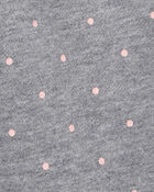 Baby Polka Dot Pull-On Fleece Joggers, image 3 of 4 slides