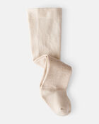 Baby Girl Tights - Beige, image 1 of 2 slides