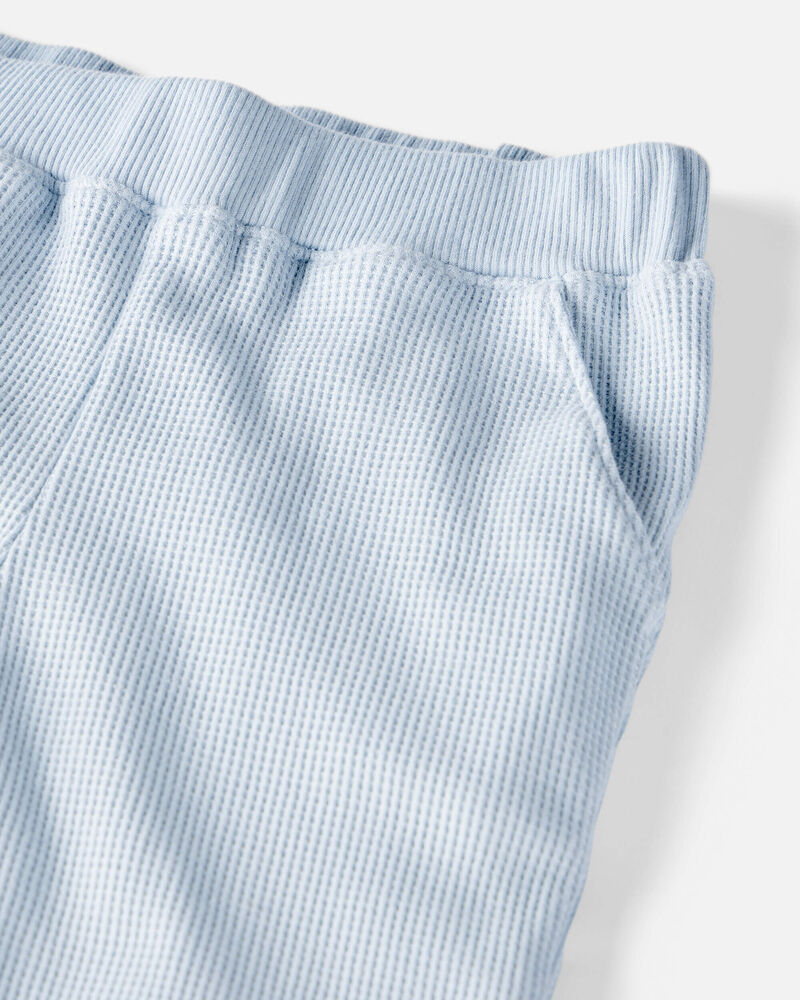 Toddler Boy 2-Piece Organic Cotton Waffle Knit Set, image 2 of 5 slides