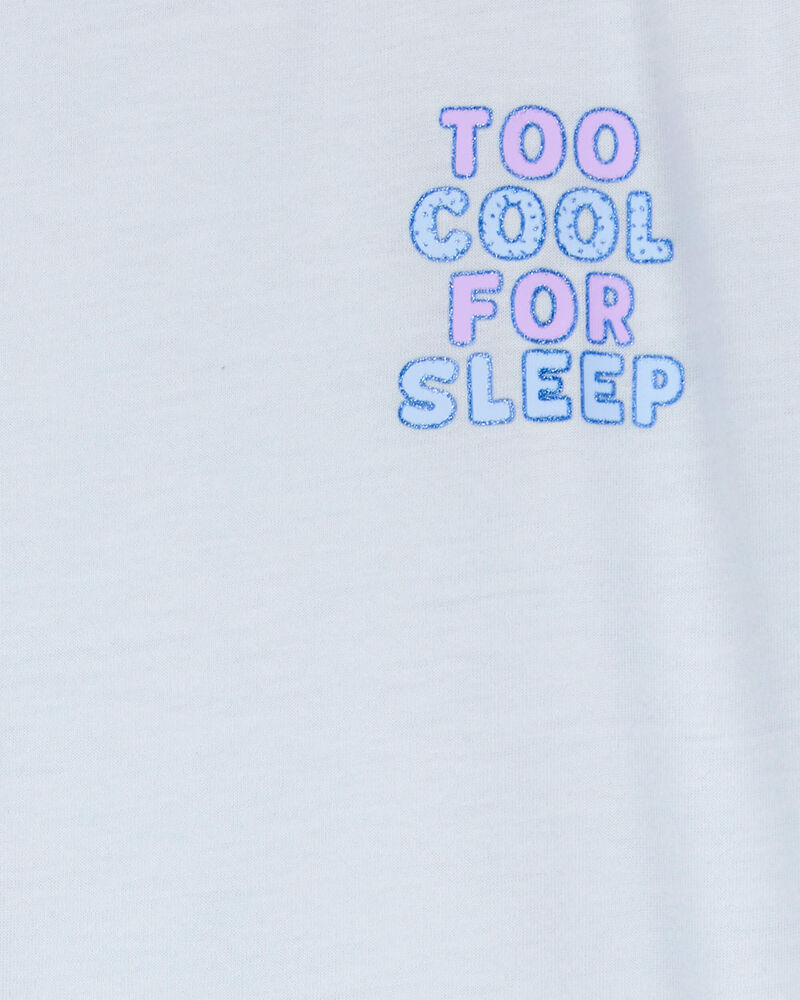 Kid 4-Piece Loose Fit Pajamas, image 7 of 8 slides