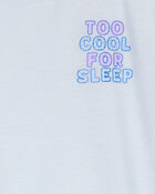 Kid 4-Piece Loose Fit Pajamas, image 7 of 8 slides