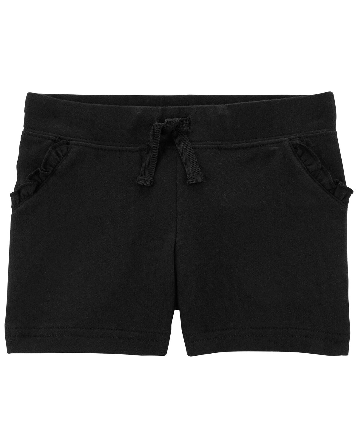 Black Baby Pull-On French Terry Shorts | carters.com