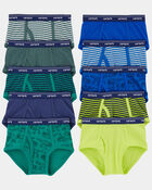 Toddler Boy 10-Pack Dinosaur Brief Underwear, image 1 of 2 slides