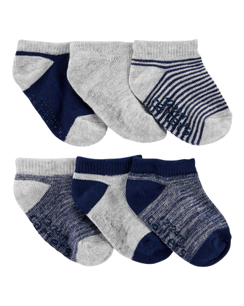 Toddler 6-Pack No-Show Socks, 