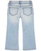 Baby Floral Patch Iconic Denim Flare Jeans, image 2 of 4 slides