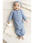Baby 2-Pack Sleeper Gowns, image 2 of 7 slides