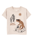 Baby Desert Lizard Graphic Tee - Ivory, image 1 of 4 slides