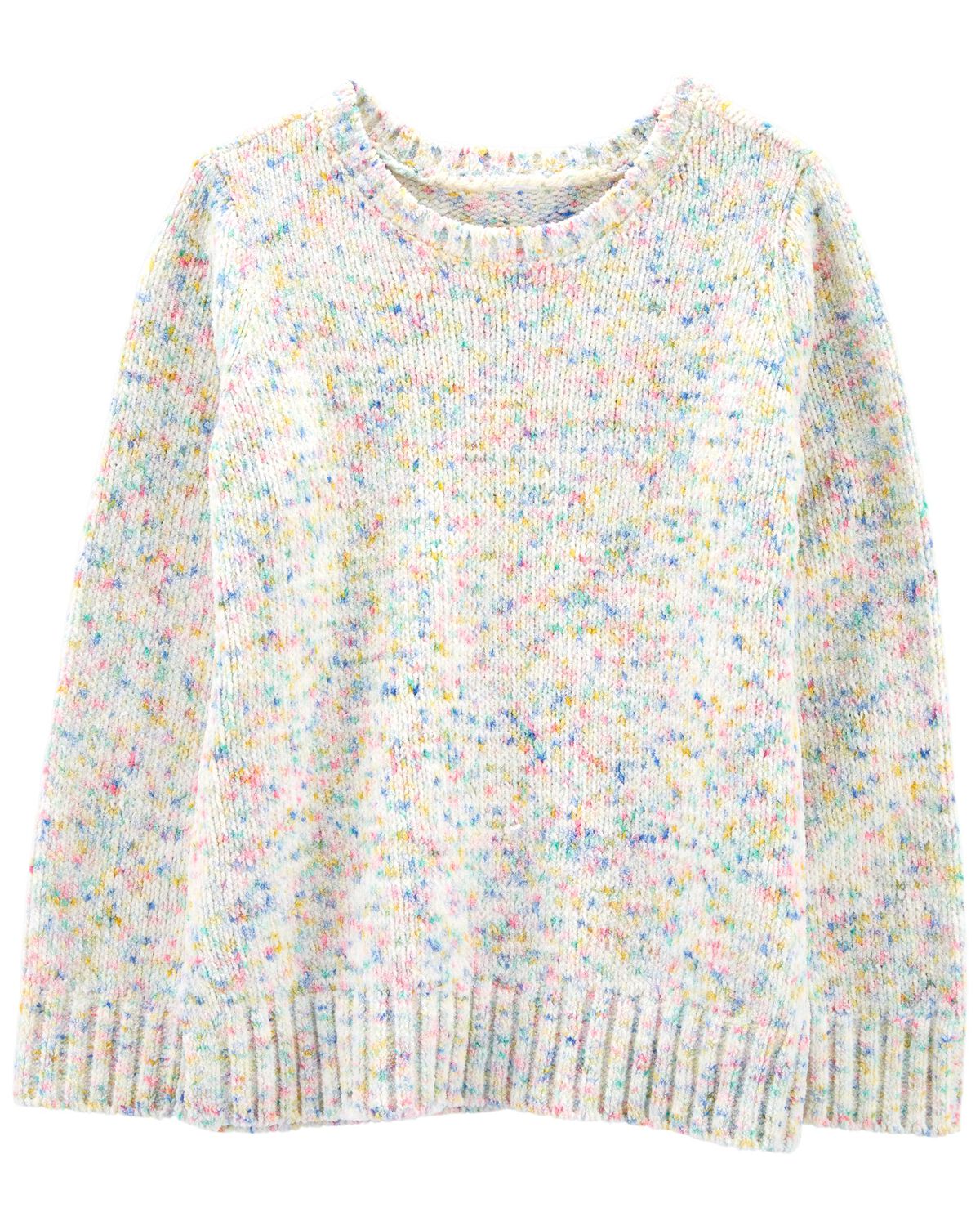 Multi Kid Speckled Confetti Sweater