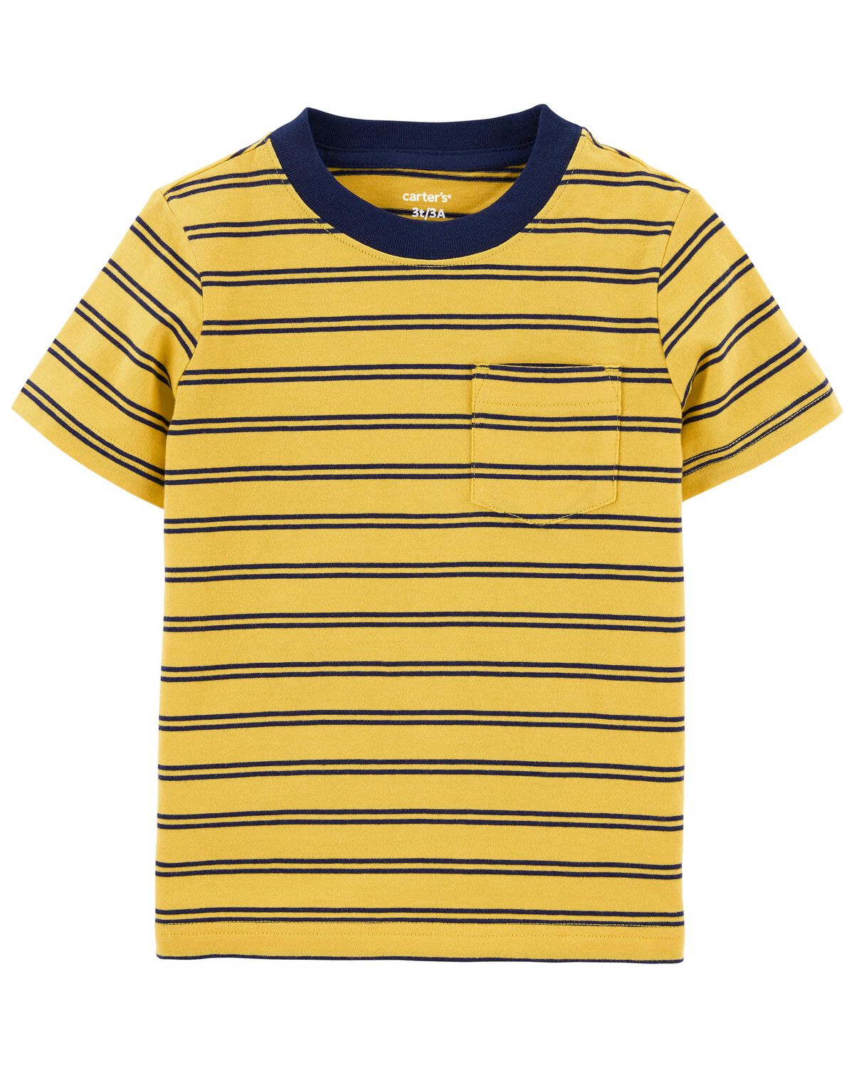 Yellow Toddler Pocket Jersey Tee