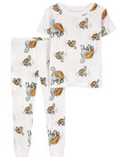 Baby 2-Piece Turtle 100% Snug Fit Cotton Pajamas, image 1 of 2 slides