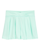 Girls Active Match Skort - Turquoise, image 1 of 5 slides