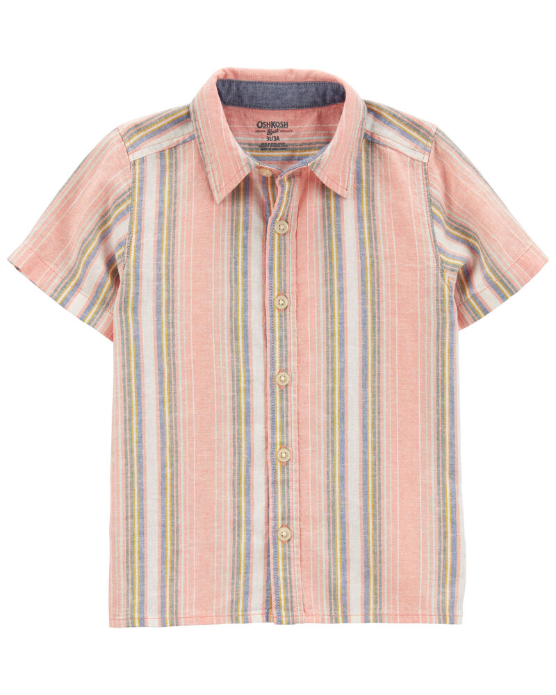 Baby  Plaid Button-Front Shirt, image 1 of 4 slides