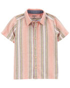 Baby  Plaid Button-Front Shirt, image 1 of 4 slides