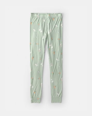 Kid Easter Bunny PurelySoft 2-Piece Pajama Set - Green, 