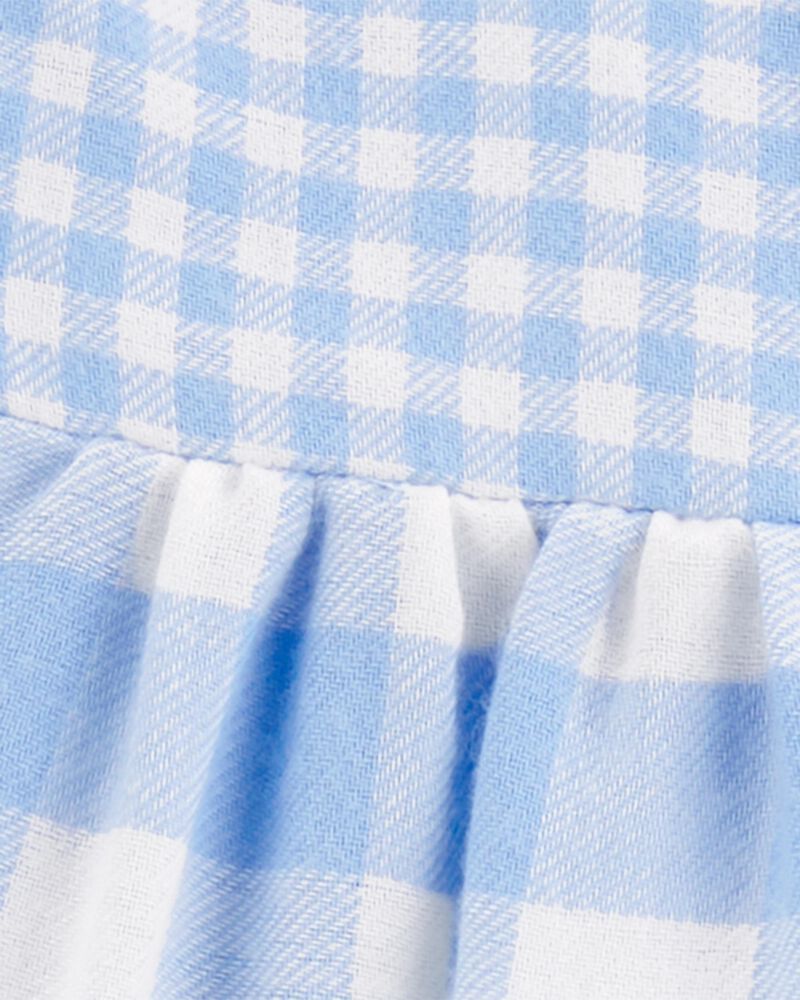 Kid Gingham Nightgown, image 2 of 3 slides