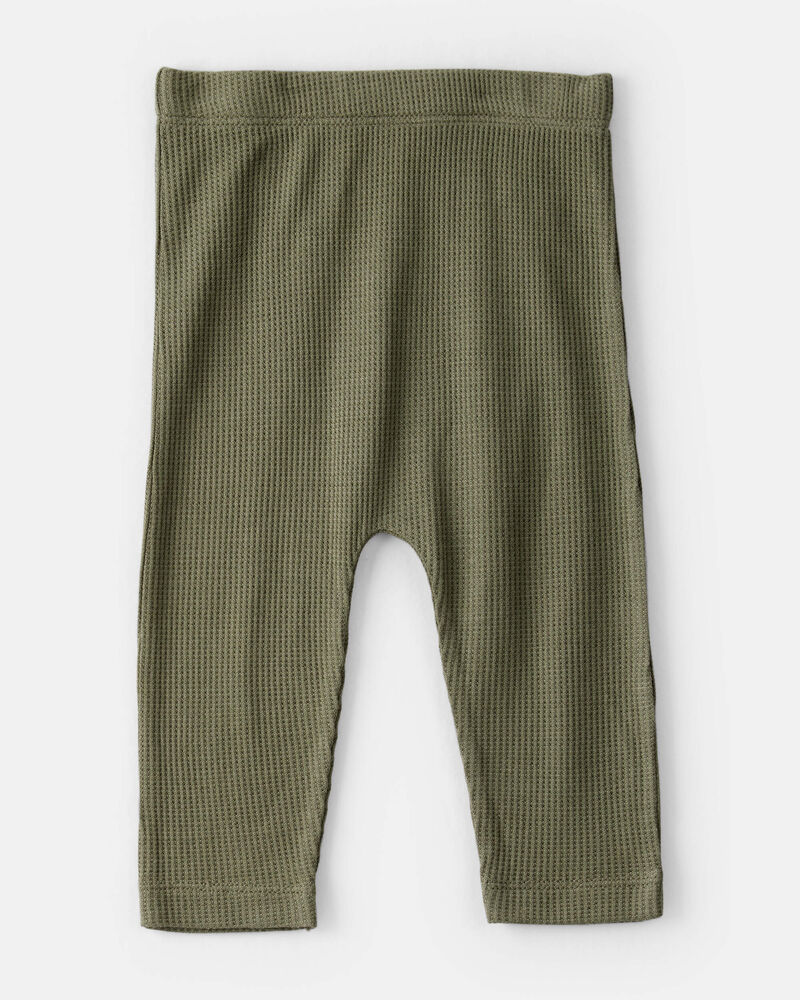 Baby Boy 2-Pack Dinosaur Print PurelySoft Pull-On Pants - Green, image 2 of 7 slides