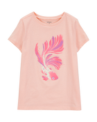 Kid Fish Short-Sleeve Graphic Tee - Orange, image 1 of 4 slides