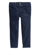 Baby Dark Blue Wash Skinny-Leg Jeans, image 1 of 4 slides