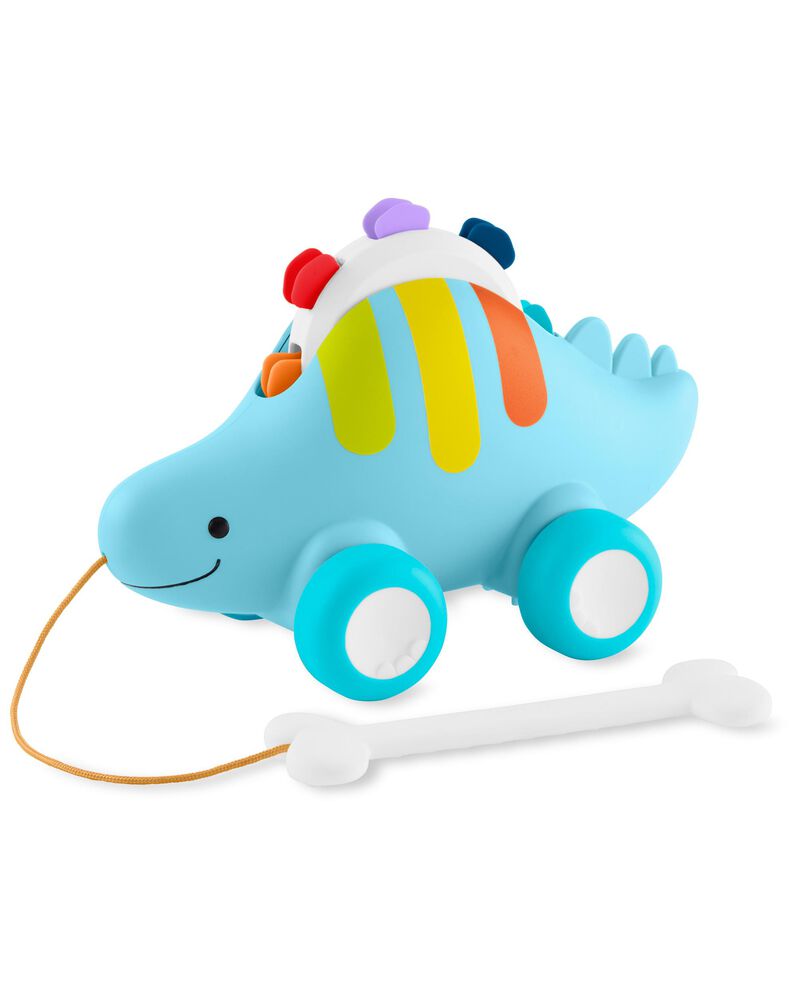 Baby Explore & More Dinosaur 3-in-1 Baby Musical Pull Toy, image 4 of 6 slides