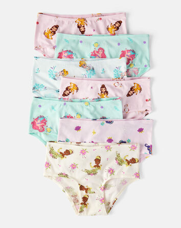 Toddler Girl 7-Pack Disney© Princess Brief Underwear, 