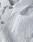 Kid 2-Piece Organic Cotton Gauze Checkered-Print Set, image 3 of 6 slides