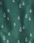 Kid Waffle Knit Pajamas Set Made With Organic Cotton
, image 3 of 4 slides