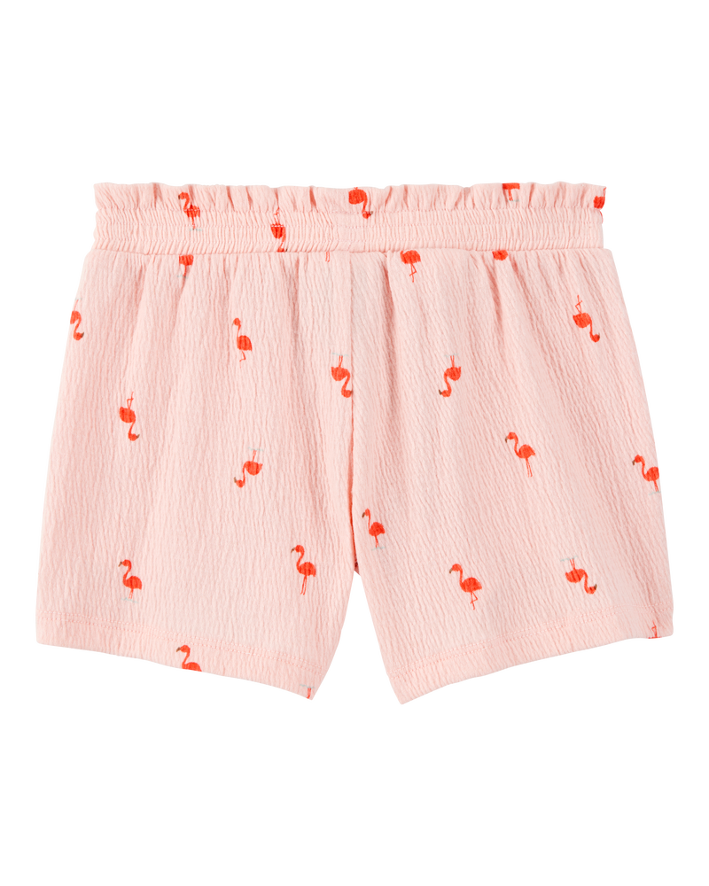 Toddler 2-Piece Flamingo Pom Pom Tank & Play Shorts Set - Pink
, image 6 of 9 slides