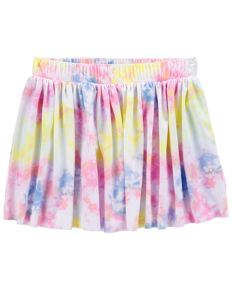 Kid Cloud Dye Active Skort, image 1 of 3 slides