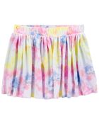 Kid Cloud Dye Active Skort, image 1 of 3 slides